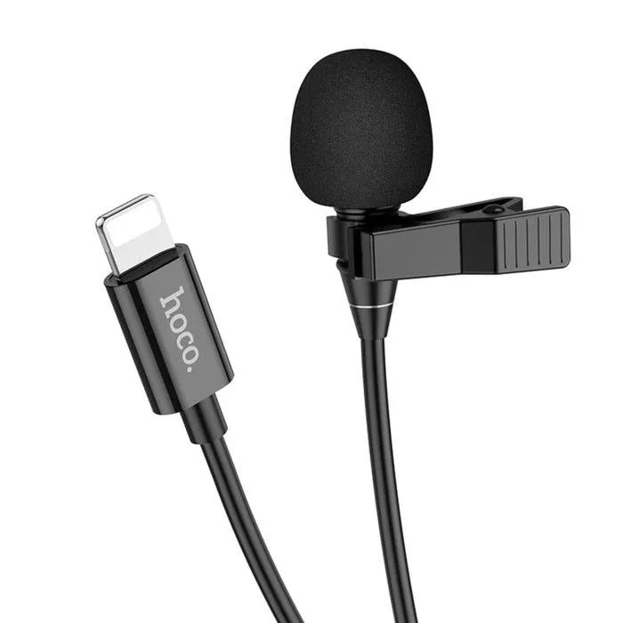 Hoco L14 Lightning: петличный микрофон для iPhone за 2049 ₽ — разбор и кому он нужен